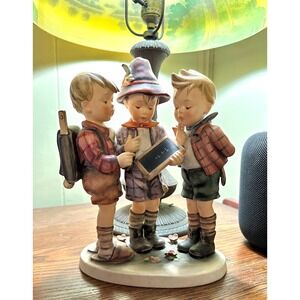 Hummel Goebel School Boys Figurine 170/ lll TMK3 Large 9.5"